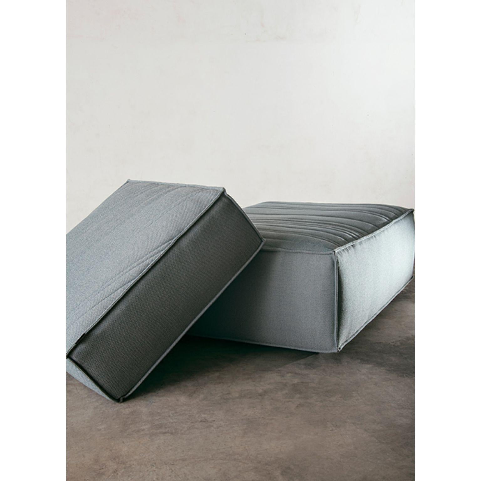 Modern Stack Pouf by Nendo For Sale