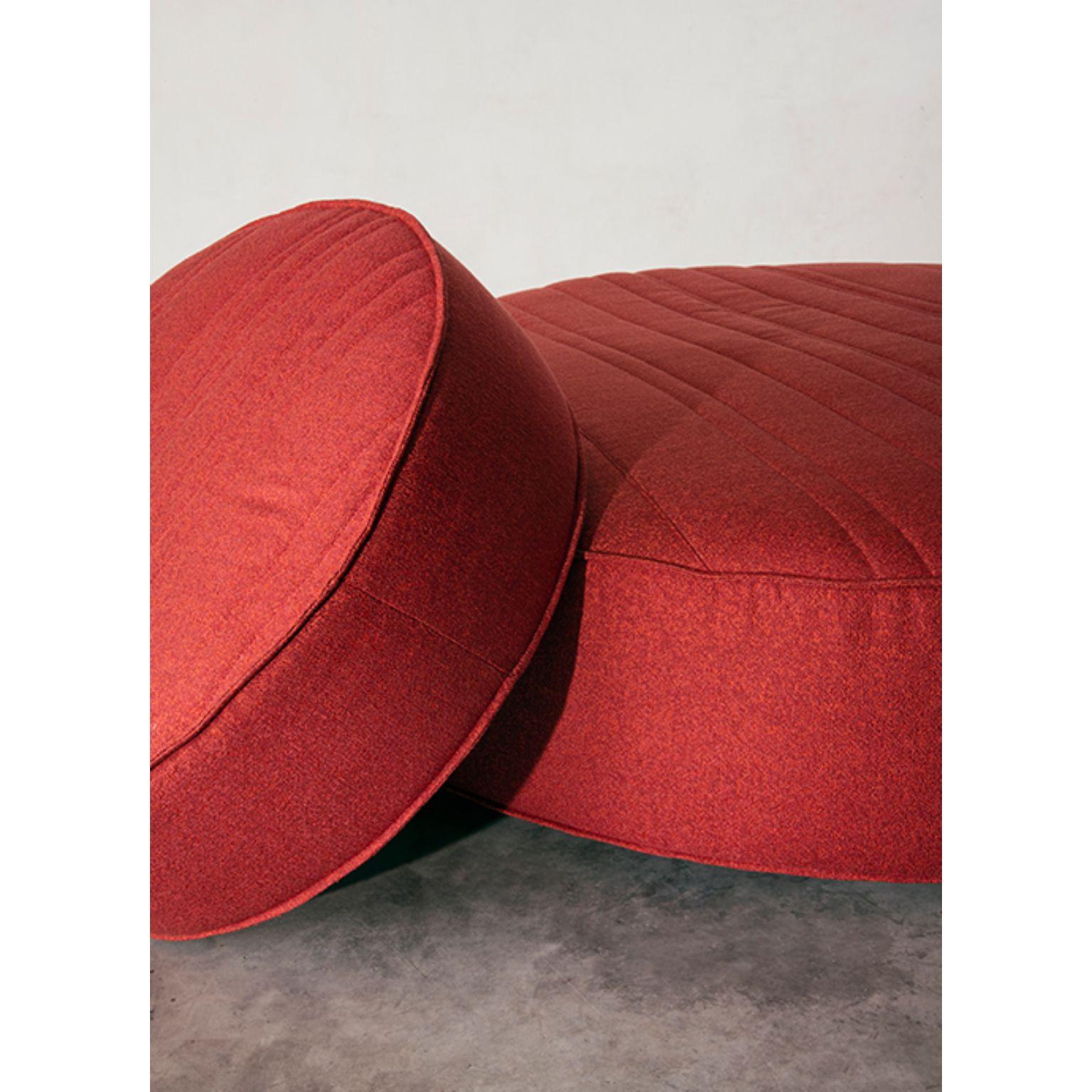 French Stack Pouf by Nendo