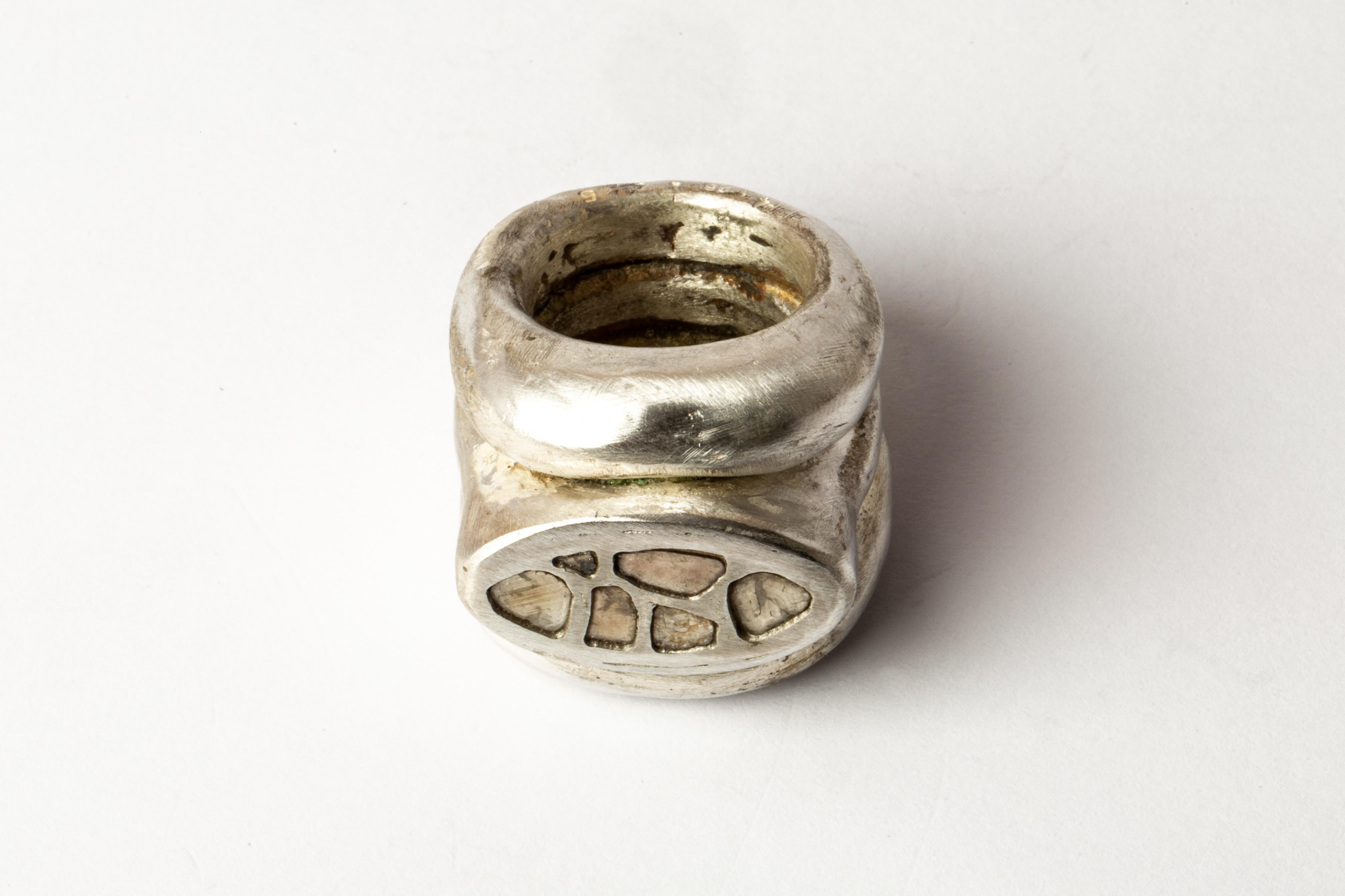 For Sale:  Stack Ring (Roman Mountain, Mega Pavé, MA+DIA) 5