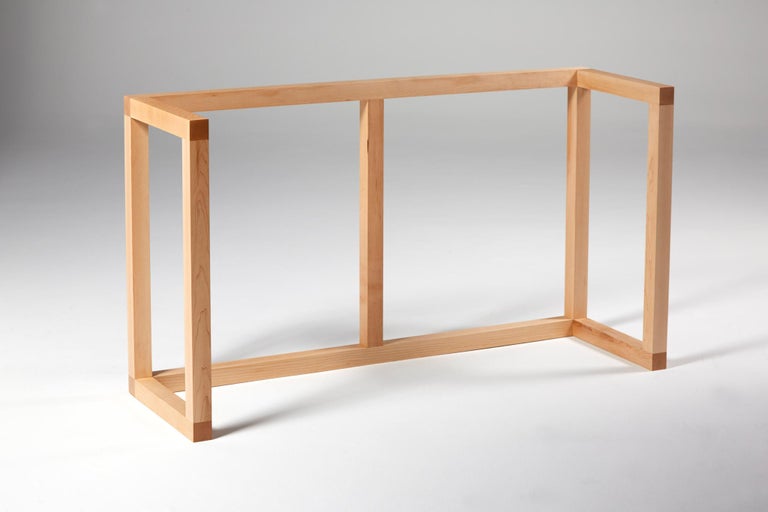 "Stack" Maple Wood Sculptural Shelving Unit For Sale at 1stDibs maple