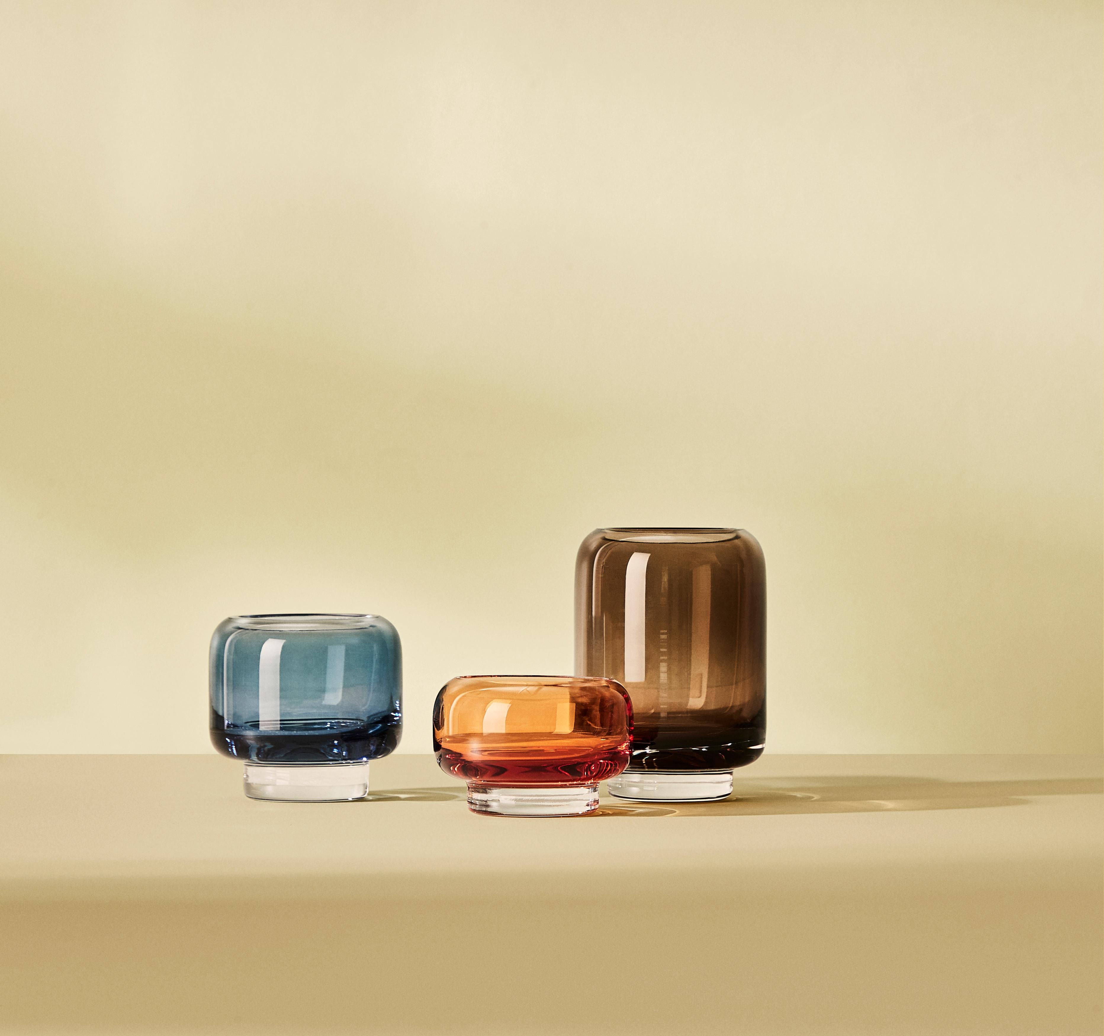 Stack Small Tealight, by Studio Føy from Warm Nordic In New Condition In Viby J, DK