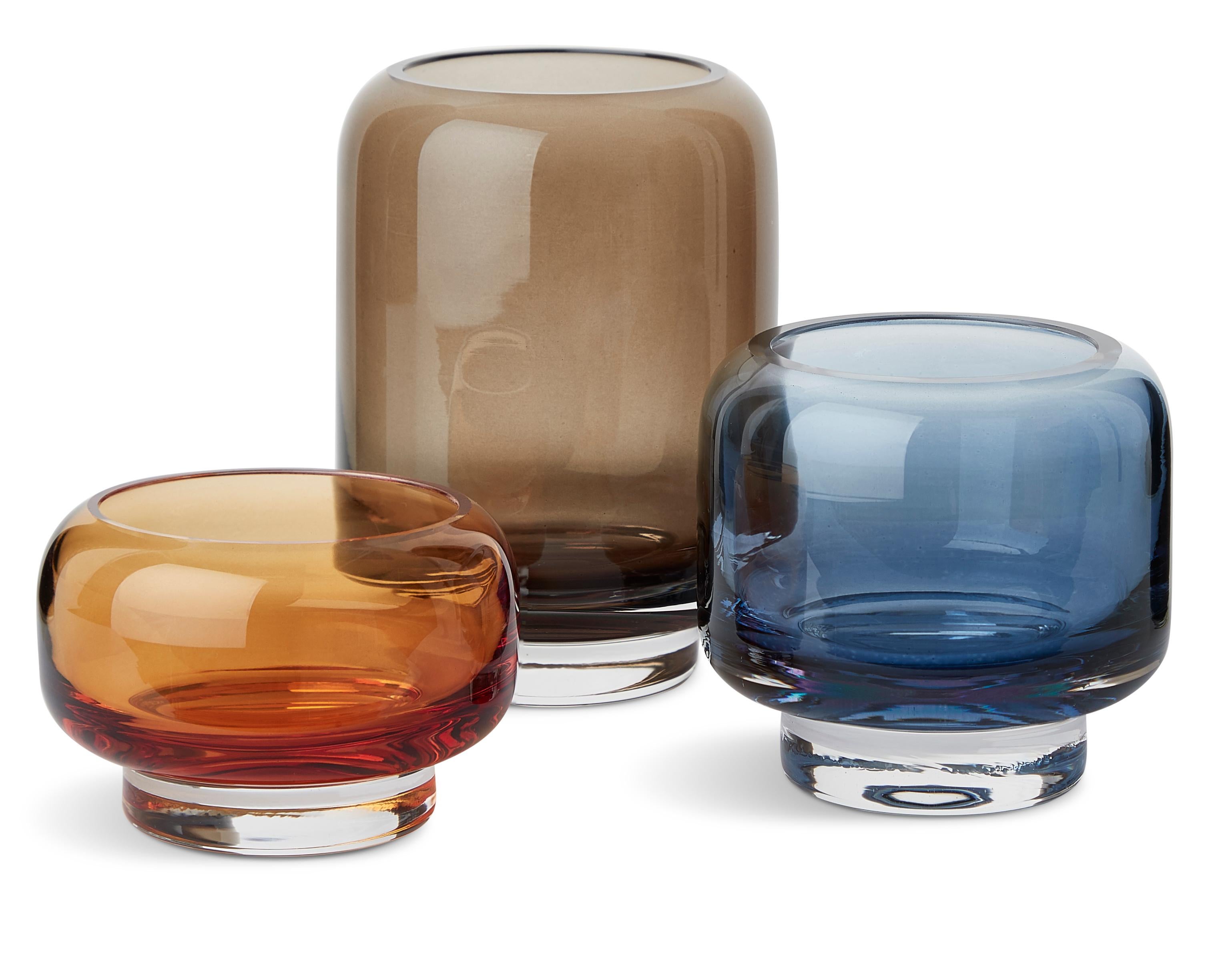 Glass Stack Small Tealight, by Studio Føy from Warm Nordic
