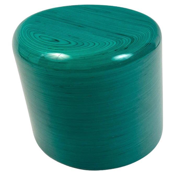 Stack Stool in Teal, Timbur, Represented by Tuleste Factory For Sale