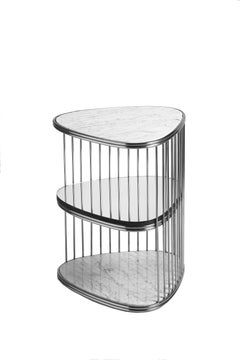 Stack Table, Mid-Century Modern Side or Coffee Table