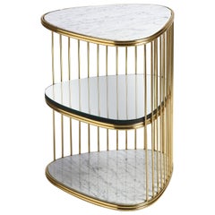 Stack Table, Mid-Century Modern Side or Coffee Table