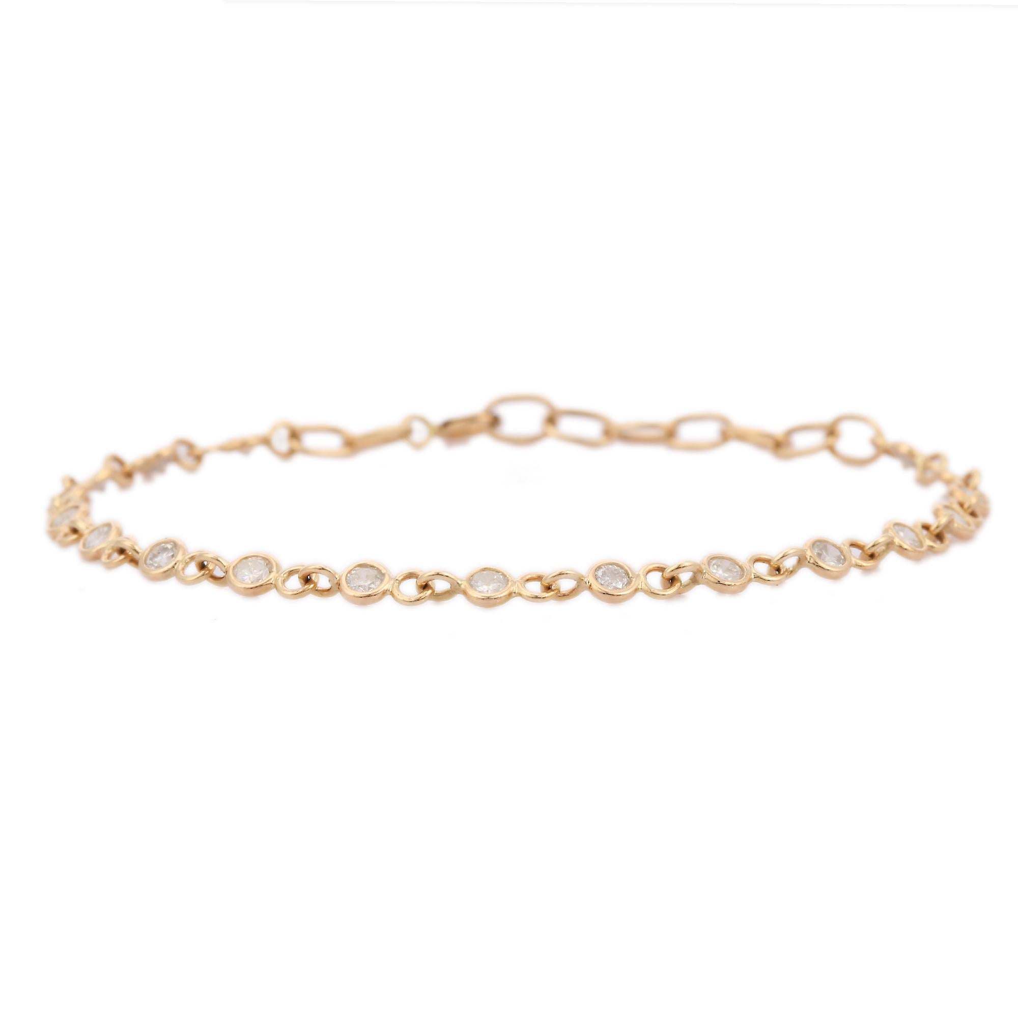 Bracelets are worn to enhance the look. Women love to look good. It is common to see a woman rocking a lovely gold bracelet on her wrist. A gold diamond bracelet is the ultimate statement piece for every stylish woman.
April birthstone diamond