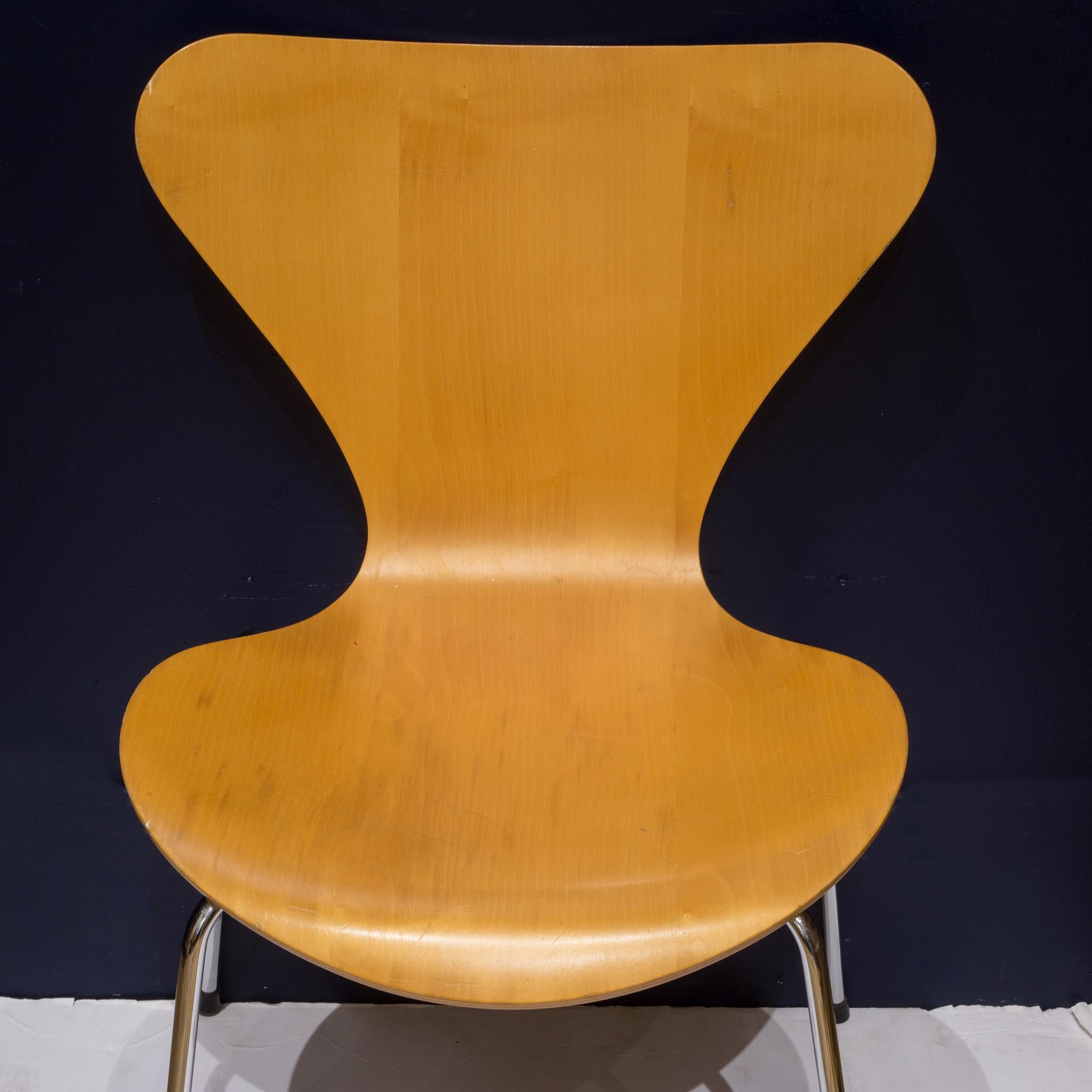 Veneer Stackable Arne Jacobsen for Fritz Hansen 