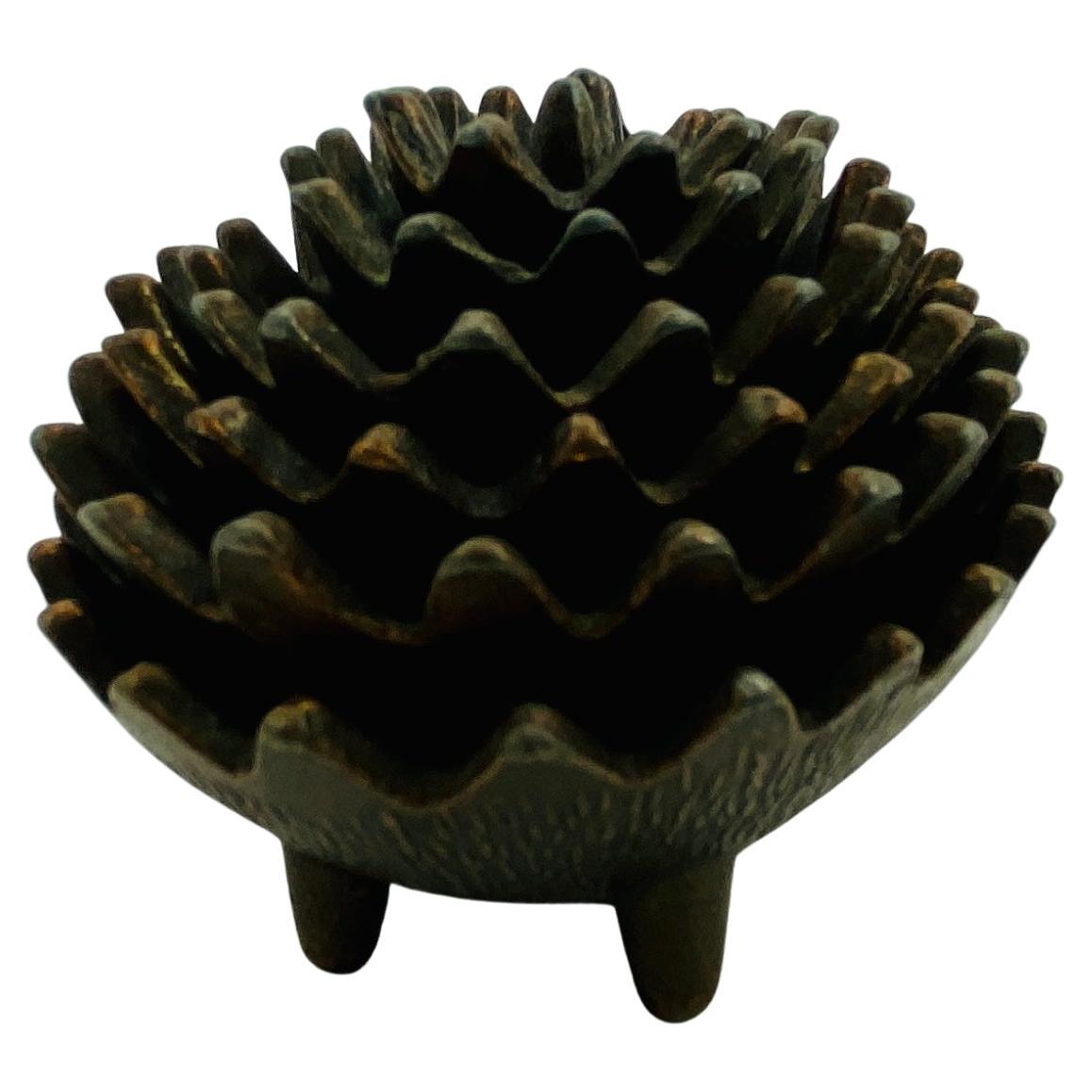 porcupine ashtray