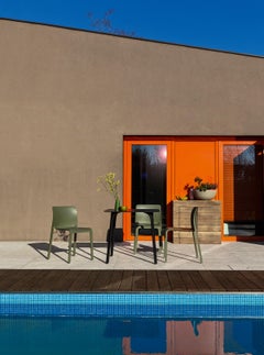 Stackable chair Magis First - Stefano Giovannoni - Olive green - Set of 4 chairs