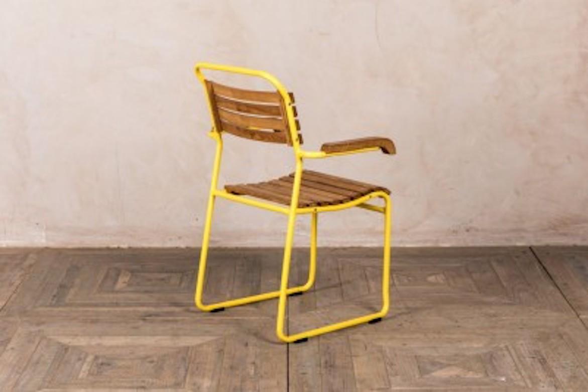 Stackable Chair with Arms, 20th Century For Sale 2