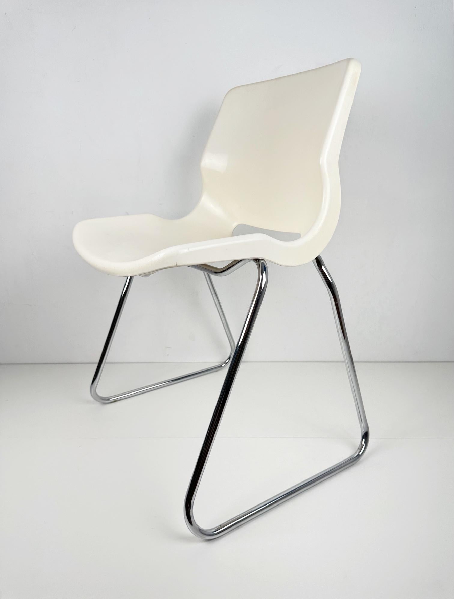 Chaises empilables Clipper de Svante Schöblom pour Overman Suède 1970 en vente 3