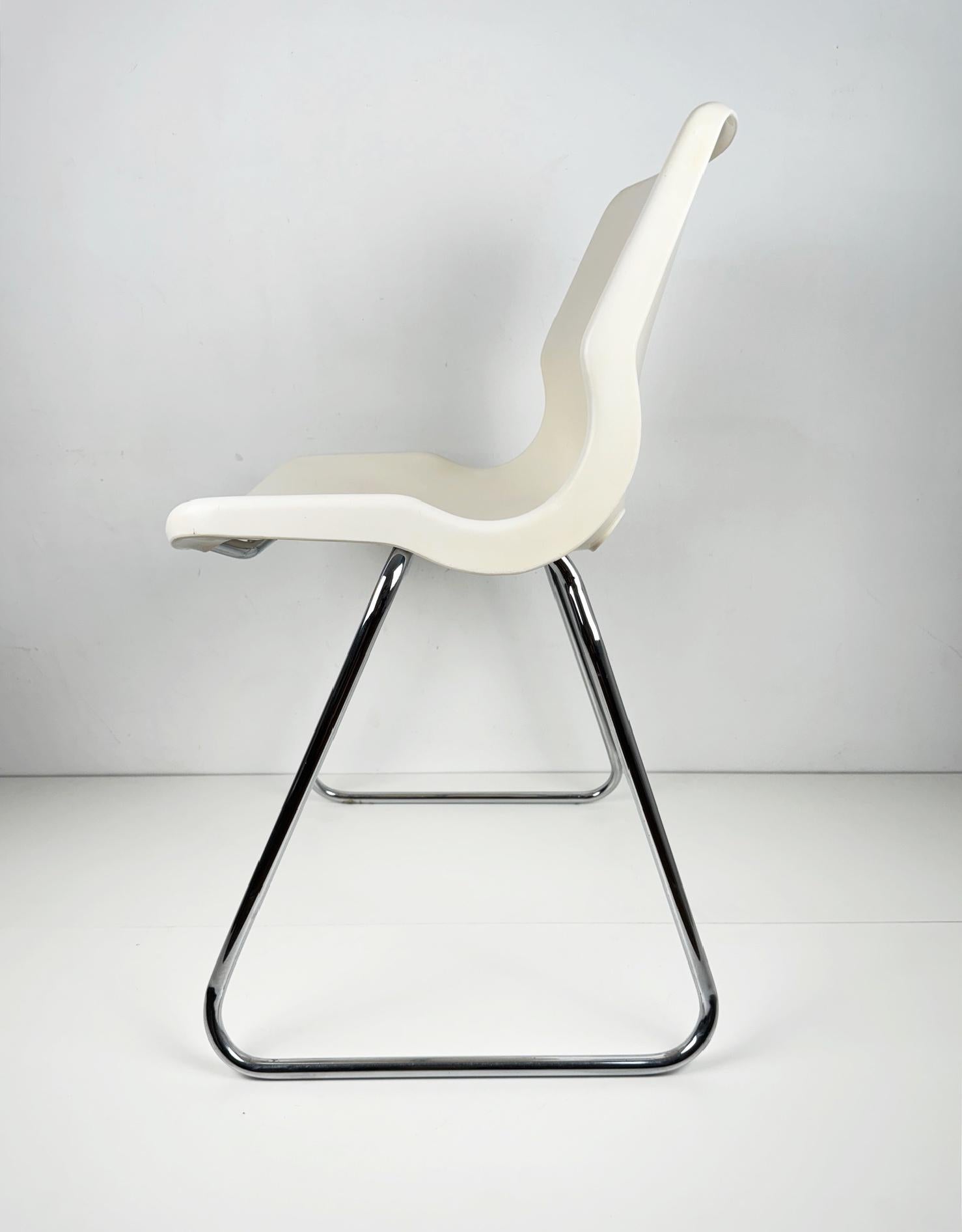 Chaises empilables Clipper de Svante Schöblom pour Overman Suède 1970 en vente 4