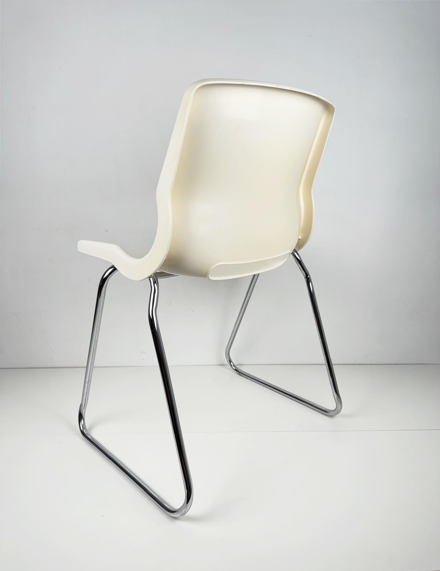 Chaises empilables Clipper de Svante Schöblom pour Overman Suède 1970 en vente 5