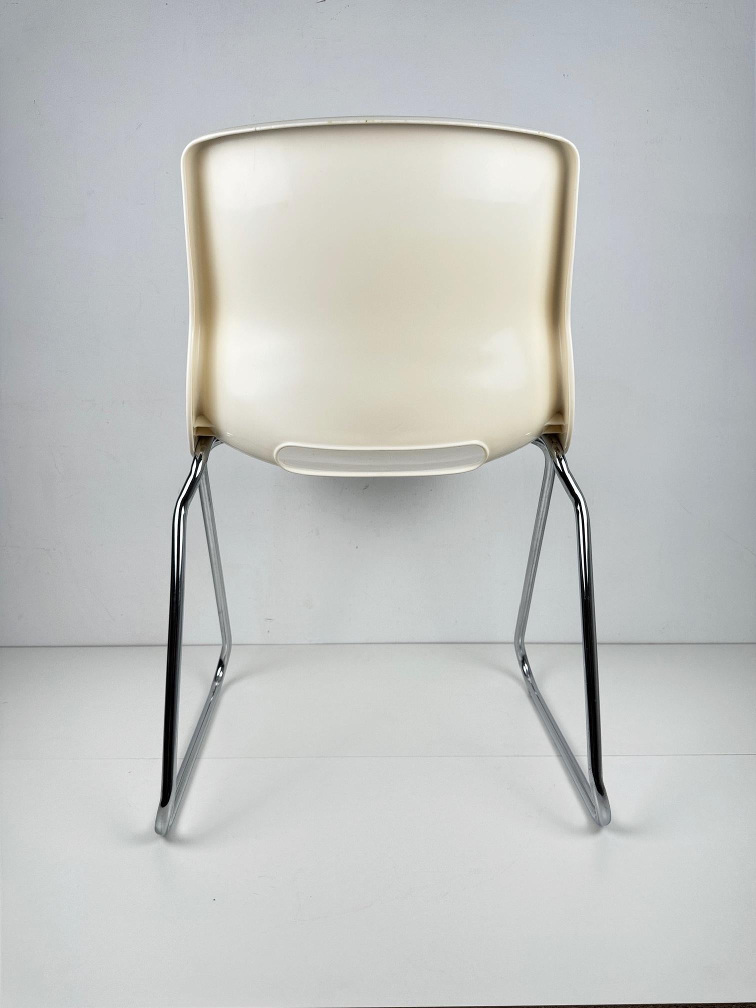 Chaises empilables Clipper de Svante Schöblom pour Overman Suède 1970 en vente 6