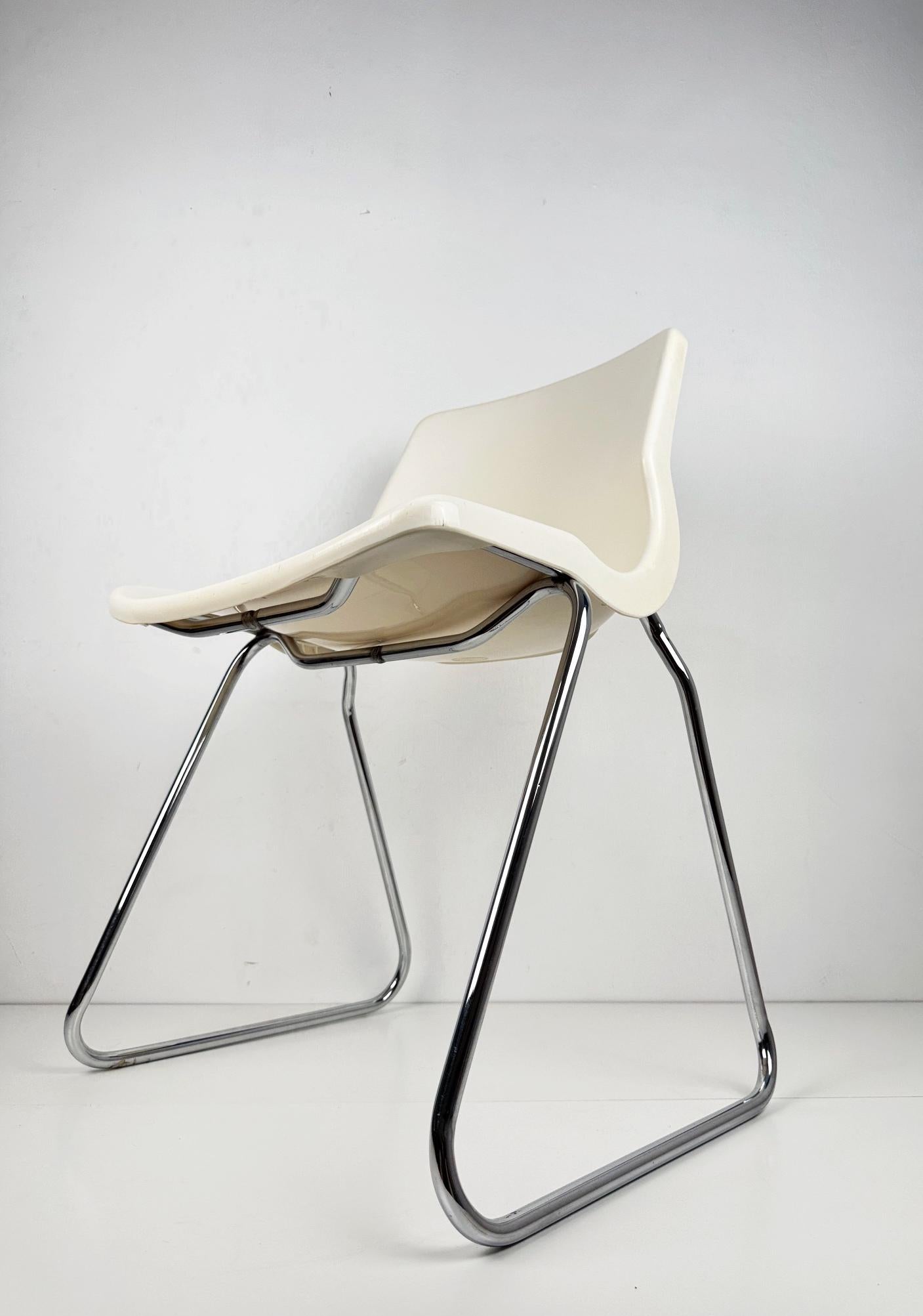 Chaises empilables Clipper de Svante Schöblom pour Overman Suède 1970 en vente 8