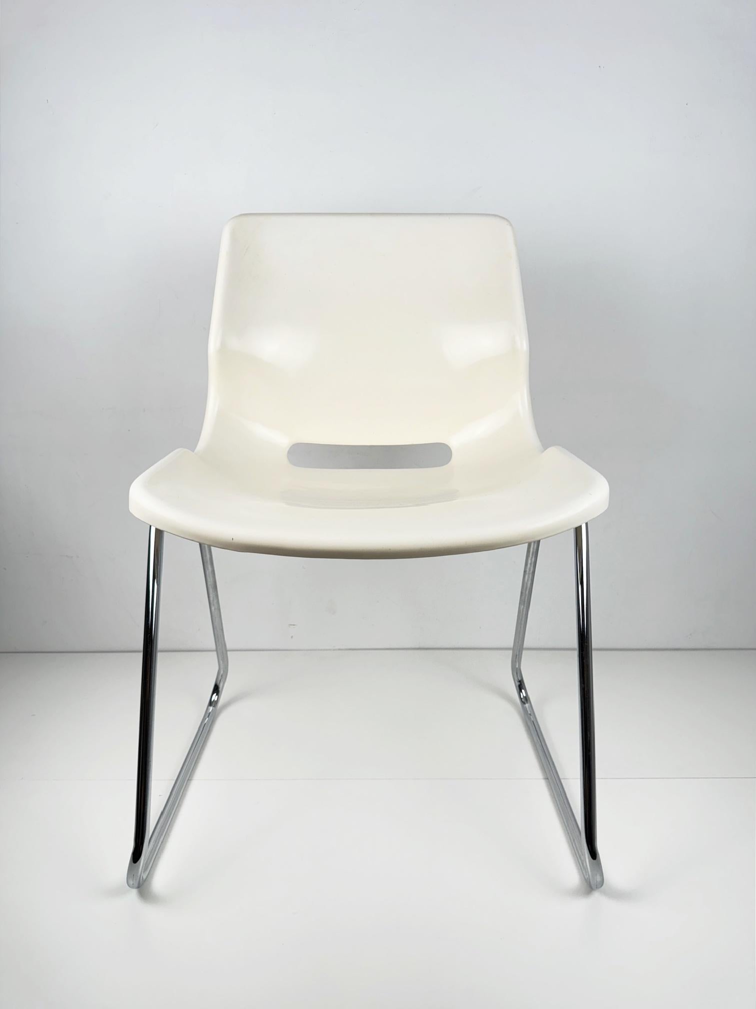 Chaises empilables Clipper de Svante Schöblom pour Overman Suède 1970 en vente 2