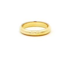 Stackable Hammered Band by Elizabeth Locke