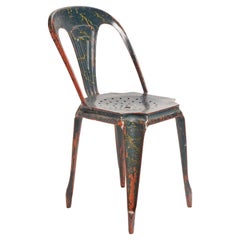 Stapelbare Metallstühle, Frankreich, 1929