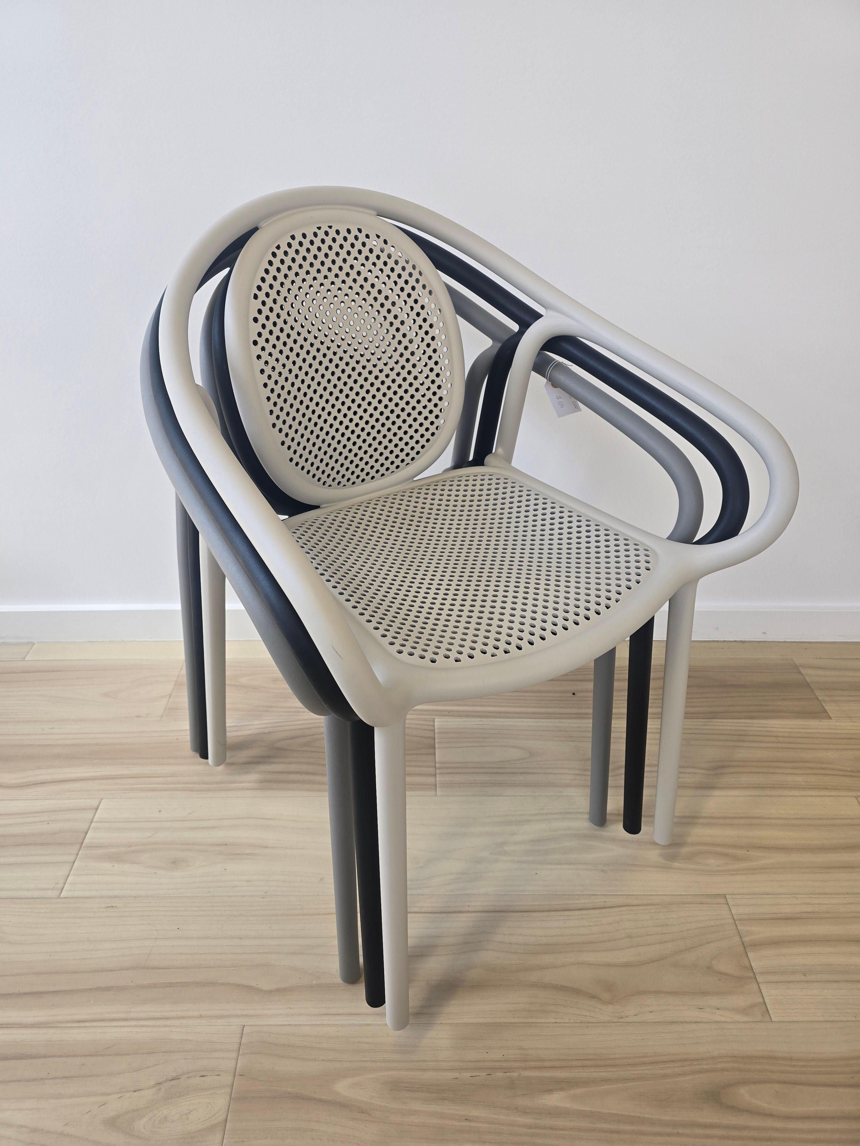 Stackable polypropylene Remind Armchairs from Pedrali For Sale 5