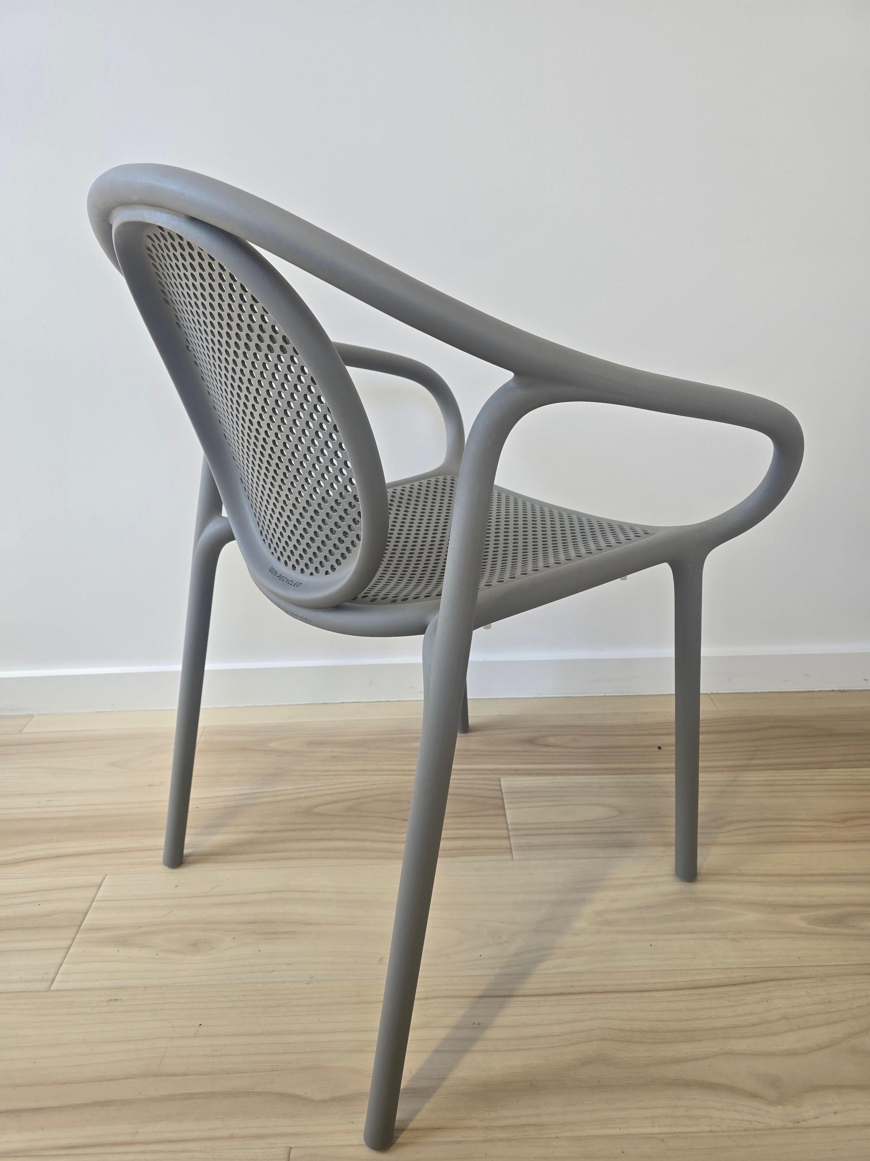 Stackable polypropylene Remind Armchairs from Pedrali For Sale 2