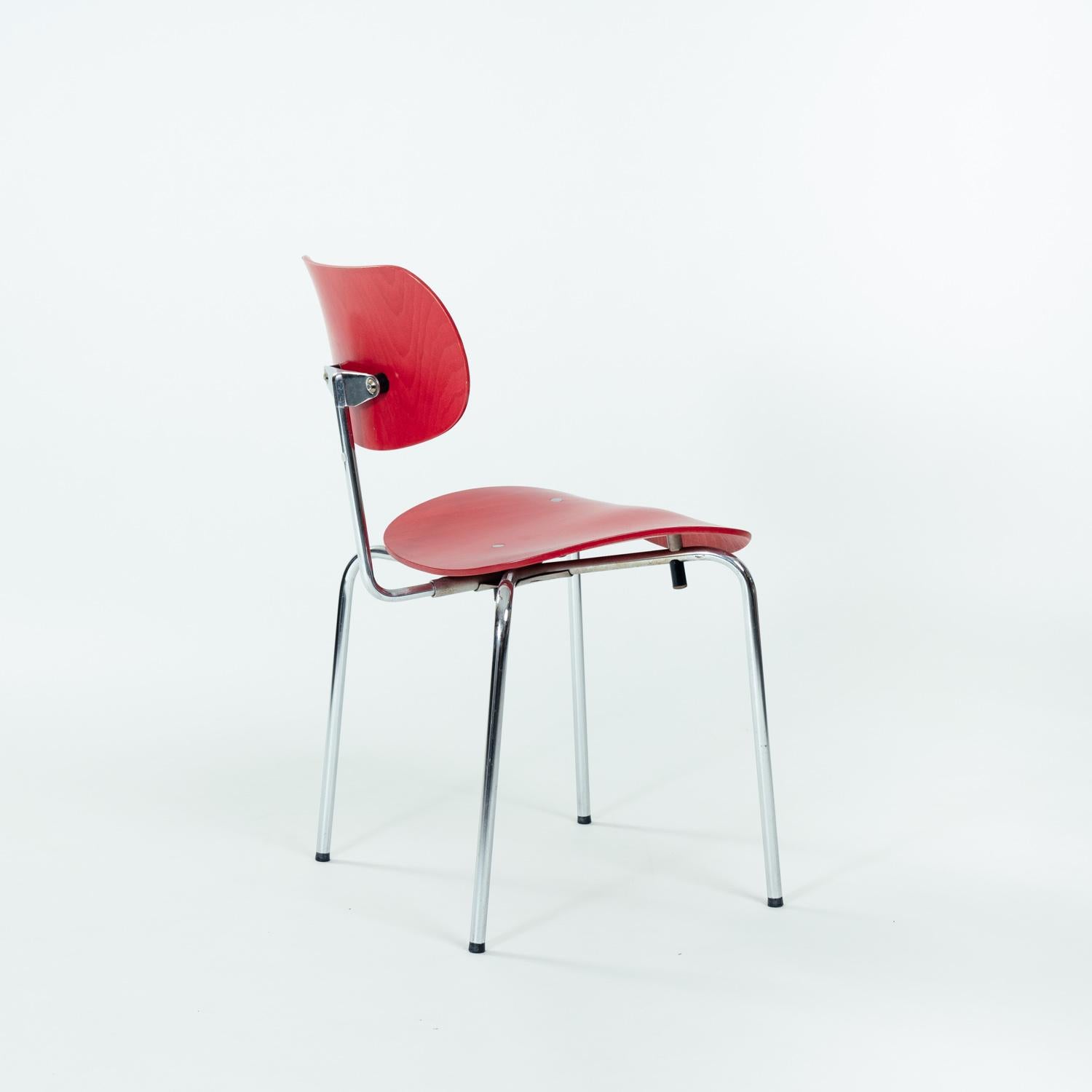 Egon Eiermann for Wilde & Spieth, SE68 Bauhaus chair set of 13 For Sale 10