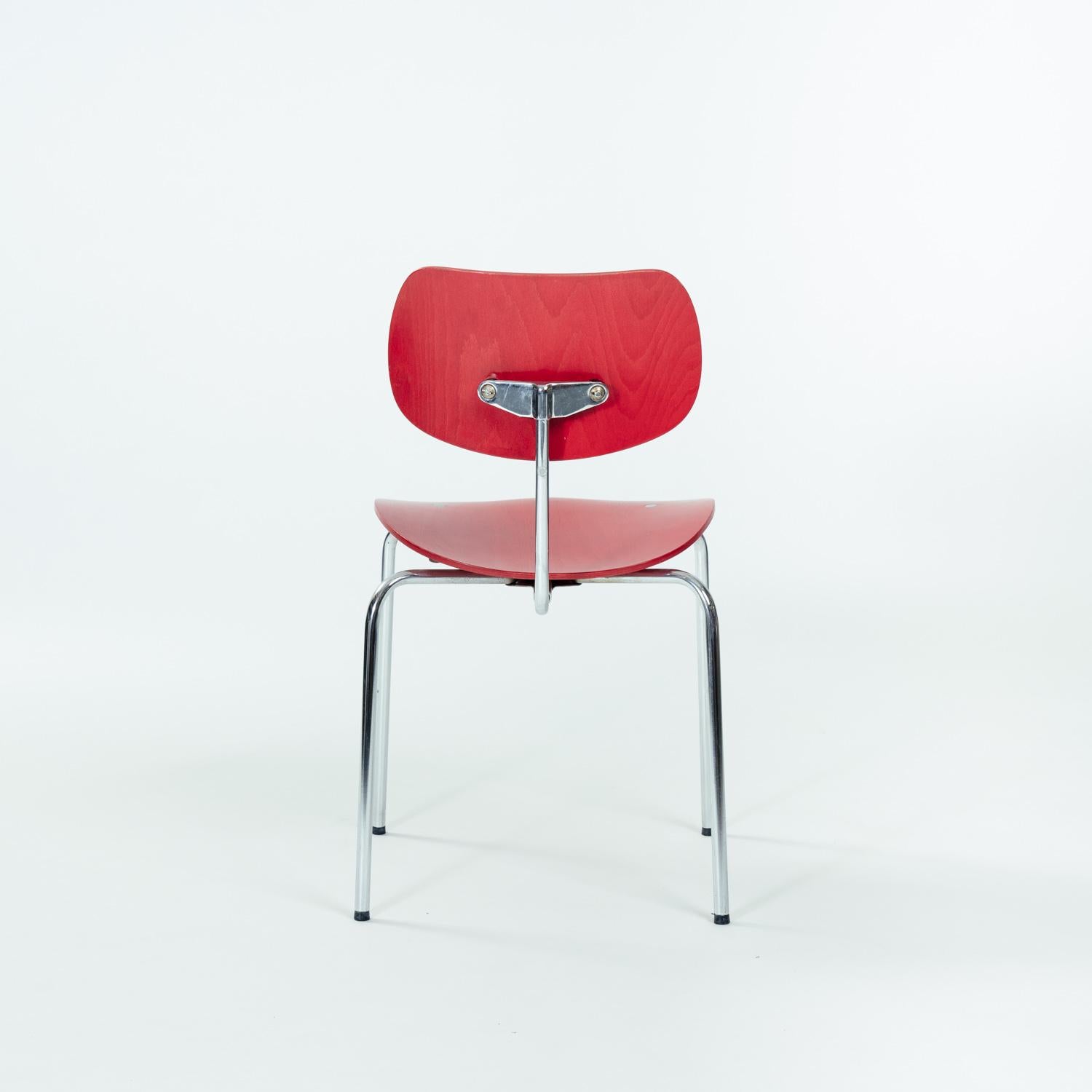 Egon Eiermann for Wilde & Spieth, SE68 Bauhaus chair set of 13 For Sale 1
