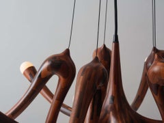 Araña apilada de 10 bombillas