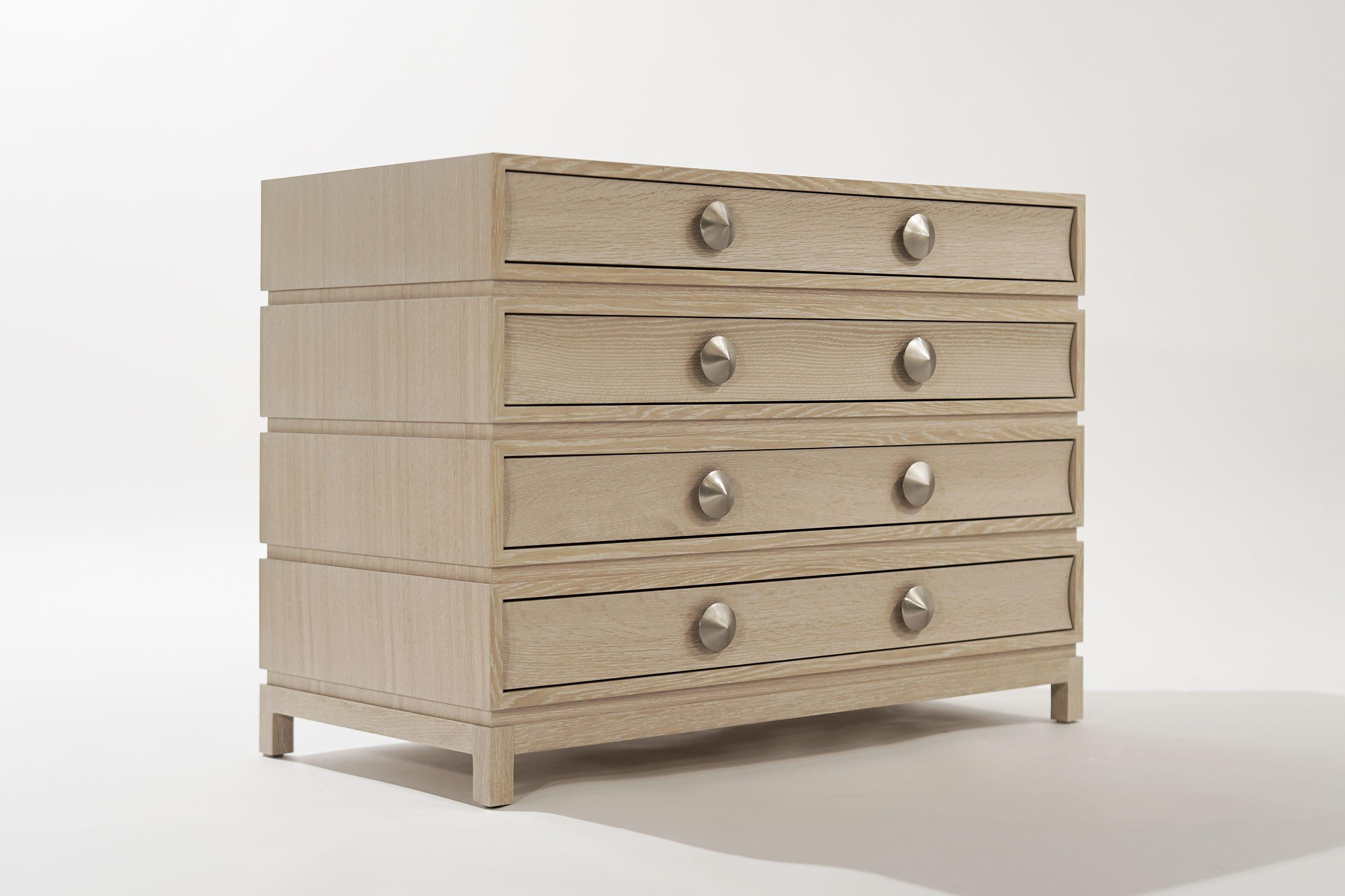 Stacked Dressers in Limed Oak For Sale 1