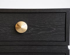 Stacked Dresser in Black Ceruse Oak by Stamford Modern