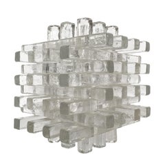Stacked Glass Table Lamp by Albano Poli for Poliarte