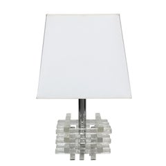 Stacked Glass Table Lamp by Albano Poli for Poliarte
