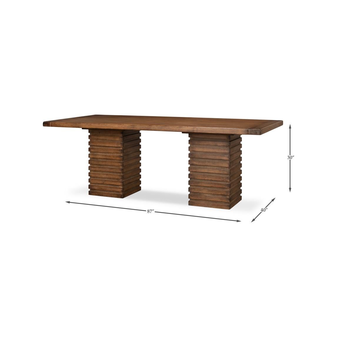 Stacked Modern Dining Table 5