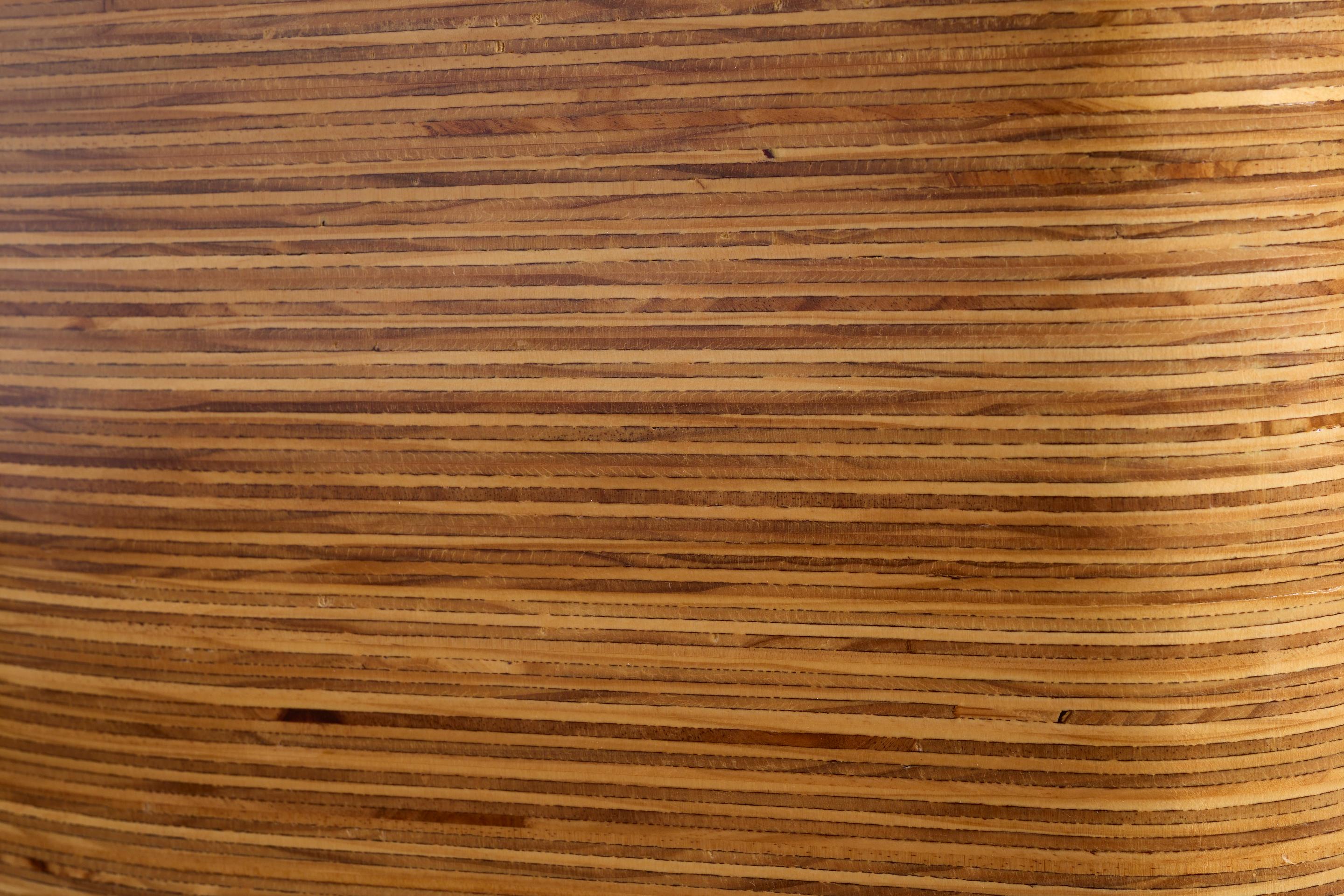 Stacked Molded Plywood Chairs in vendita 11