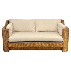 Stacked Pencil Reed Sofa