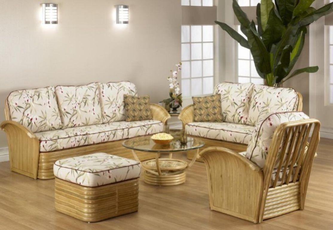 Stacked Rattan Fan Arm 