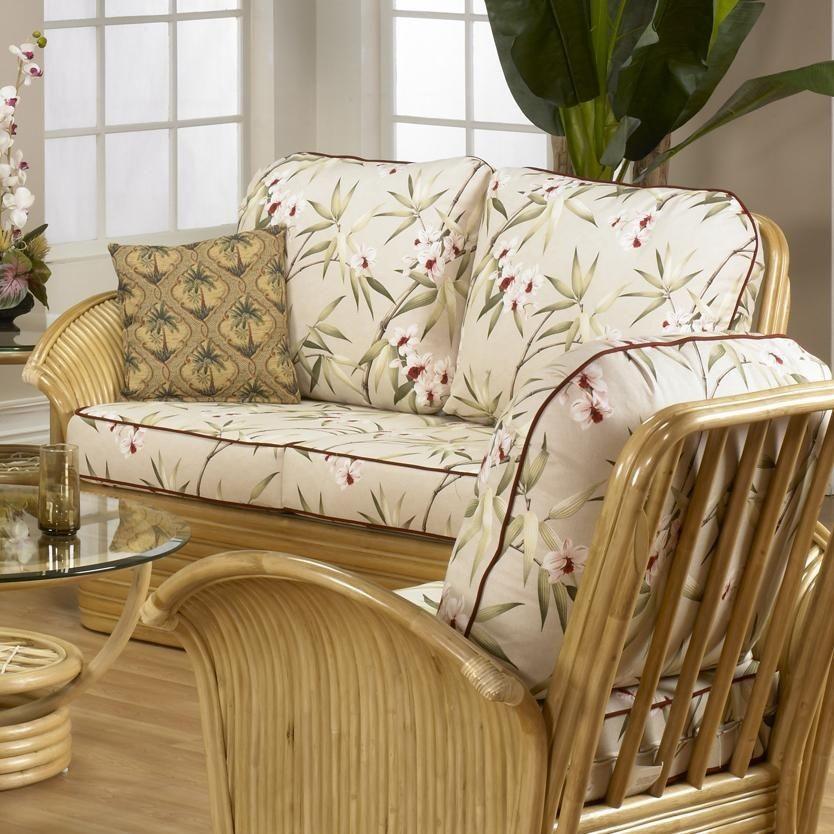 Stacked Rattan Fan Arm 