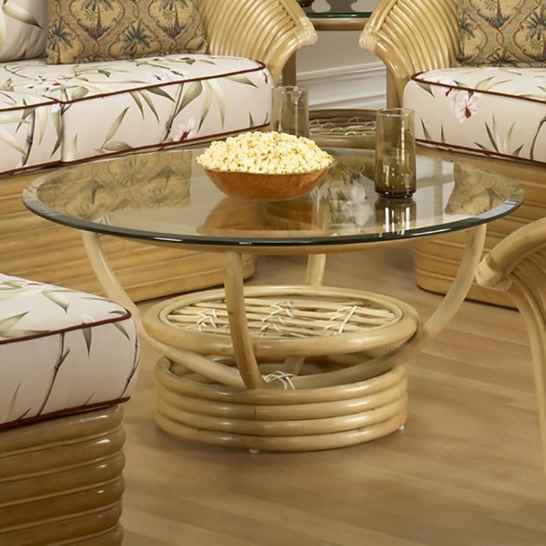 Stacked Rattan Fan Arm 