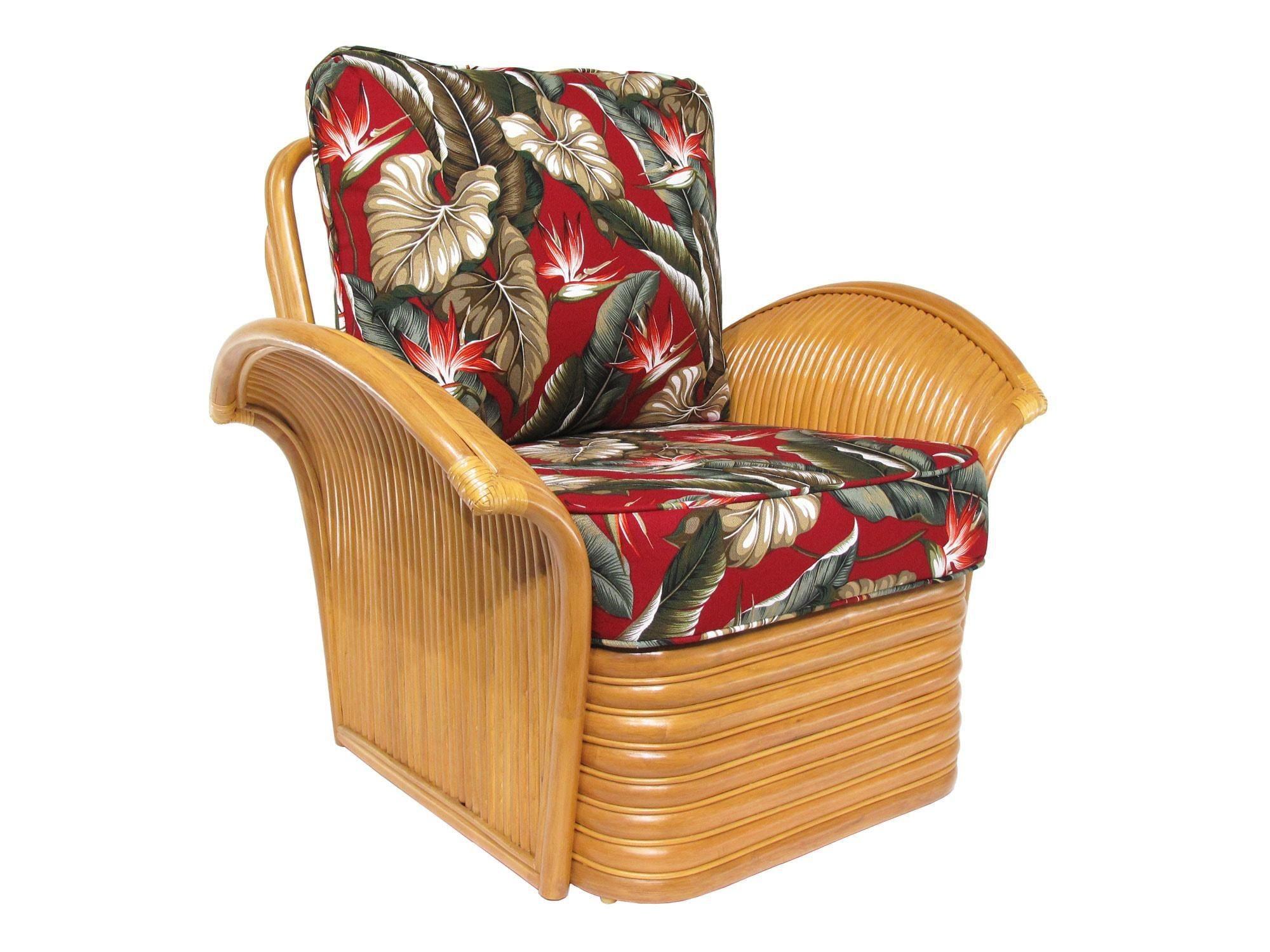 Stacked Rattan Fan Arm 