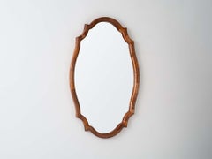 STACKED Miroir festonné, profil incurvé