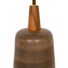 Lampe de table Totem empilée de Gordon Martz pour Marshall Studios, 1952