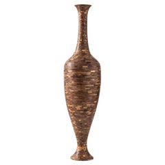 STACKED Walnut Amphora, by Richard Haining, Available Now