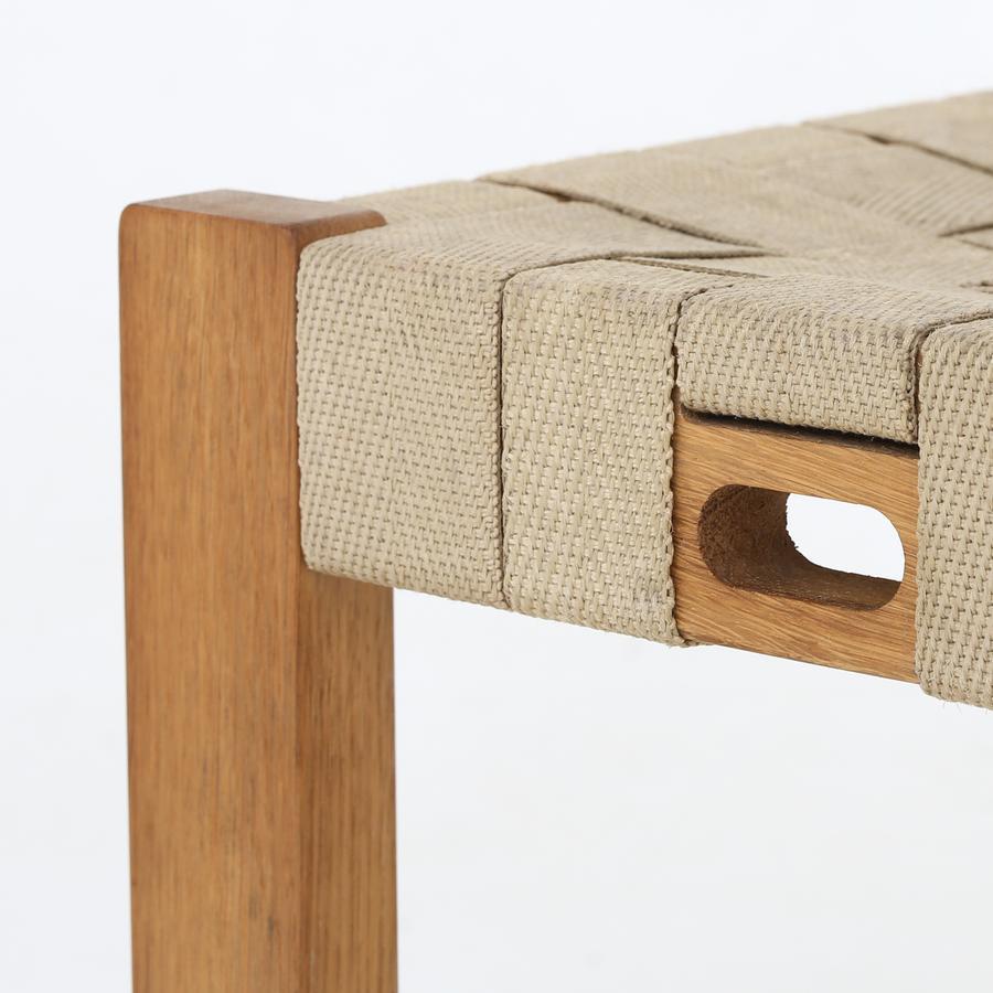 Patinated Stacking Chair by Hans J. Wegner