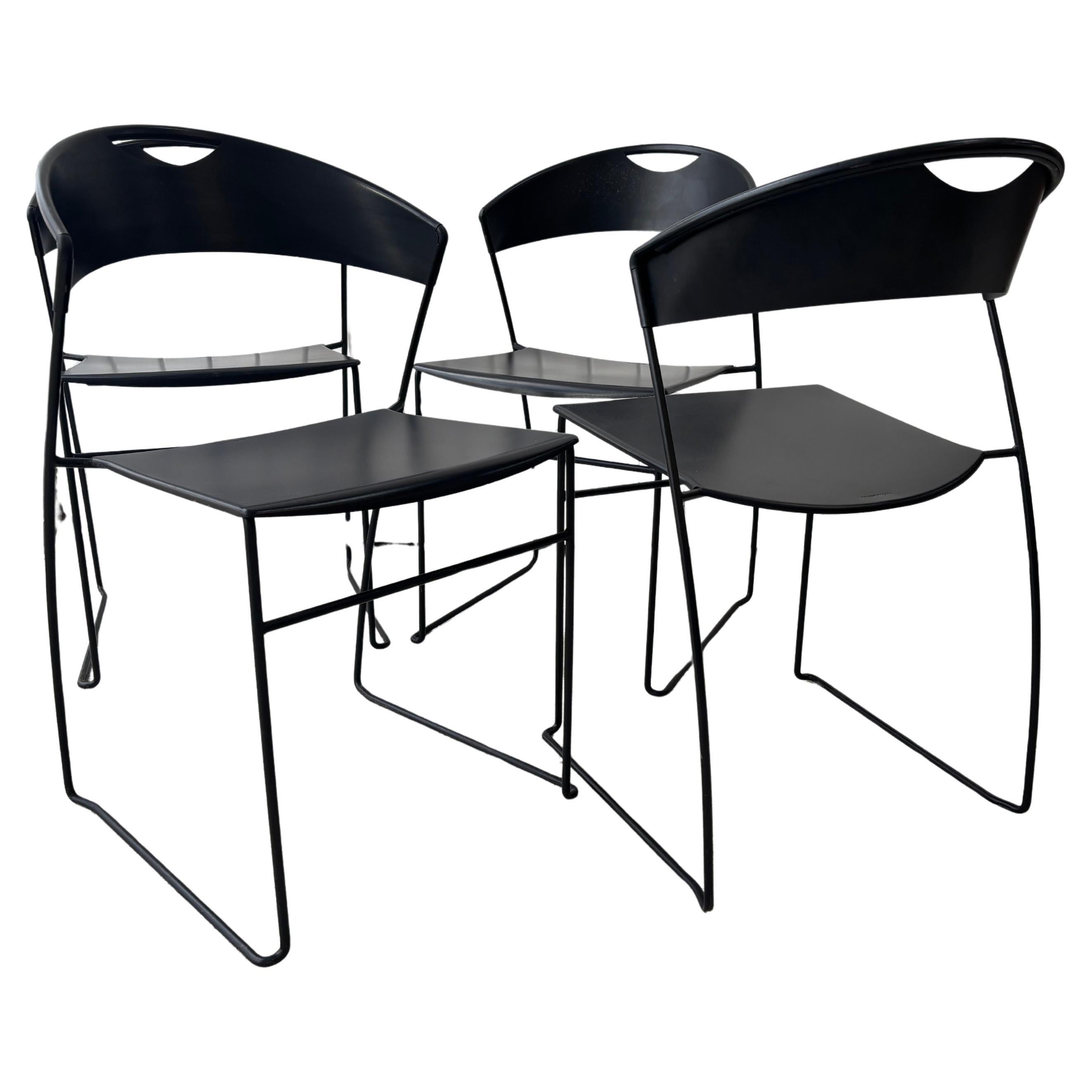 Stacking Chairs « Juliette » by Baleri , Italy