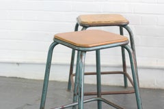 Stacking French Industrial Stools, circa 1950s