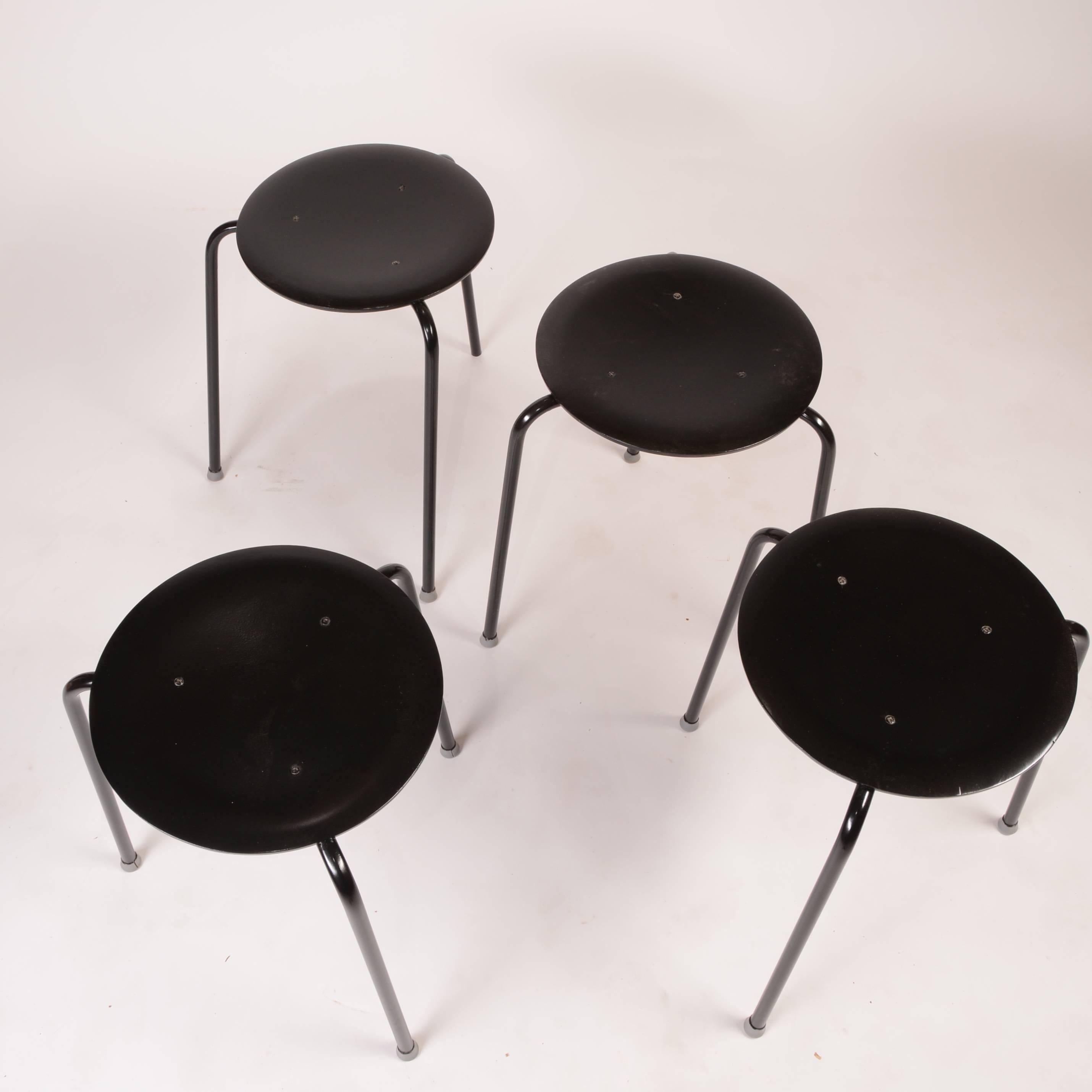 Stacking Stools by Arne Jacobson In Good Condition For Sale In Los Angeles, CA