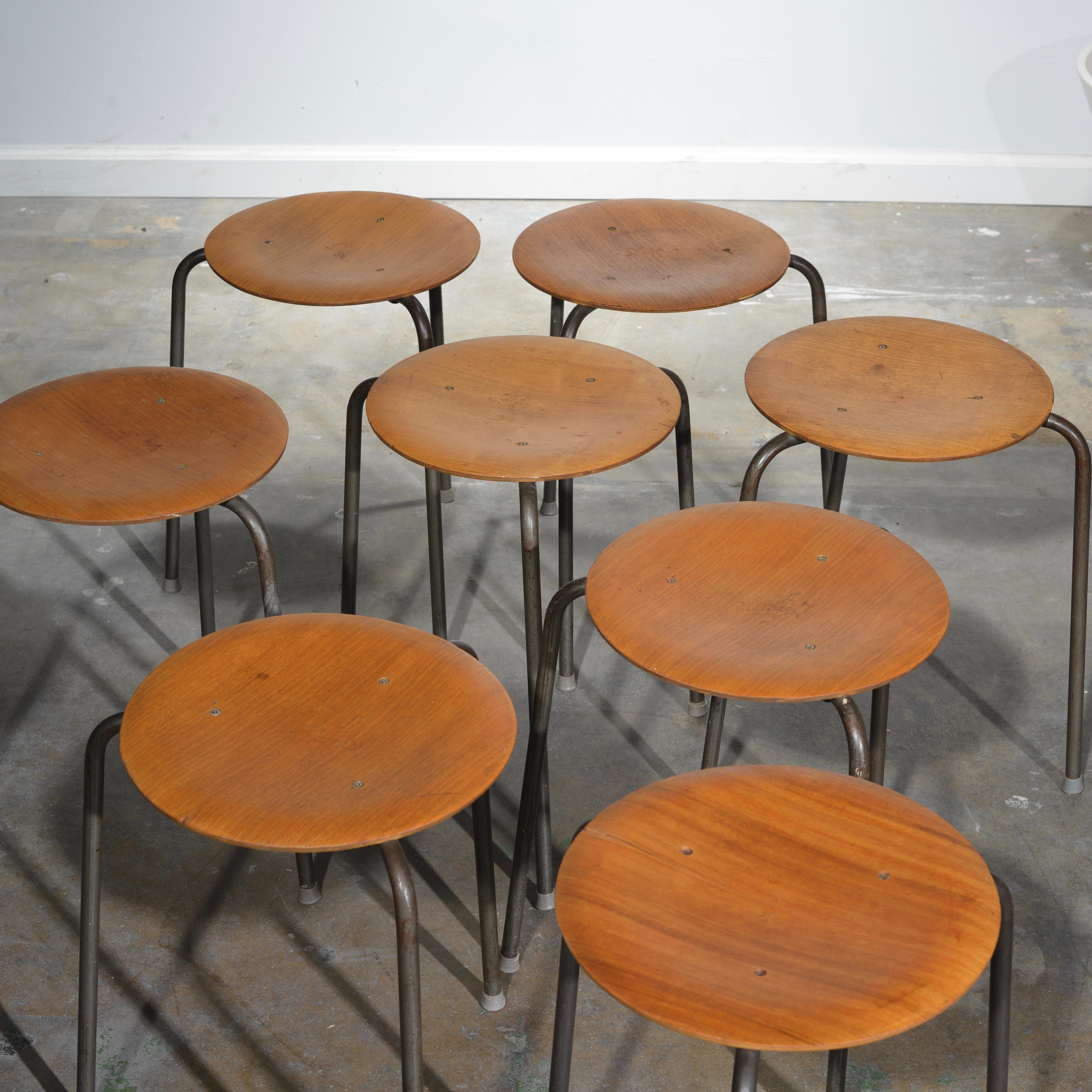 Stacking Stools by Arne Jacobson 1