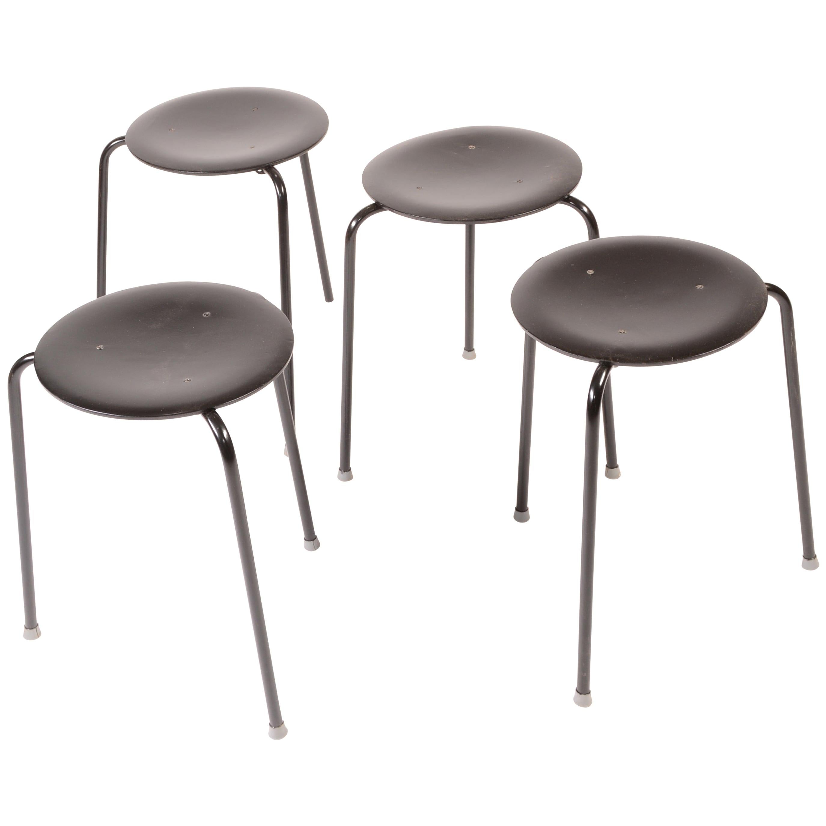 Stacking Stools by Arne Jacobson For Sale