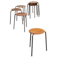 Stacking Stools by Arne Jacobson