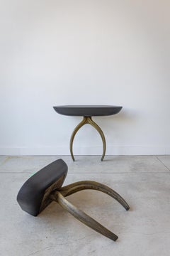 Stacklab, Wishbone Console - Demilune Wood