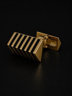 Stacks Cufflinks in 9K Gold Inspired by Donald Judd, Limited Edition
